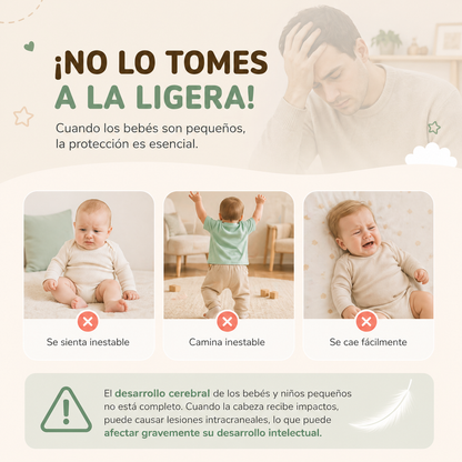 Miludi SafeSteps™ Protector Anticaídas para Bebés