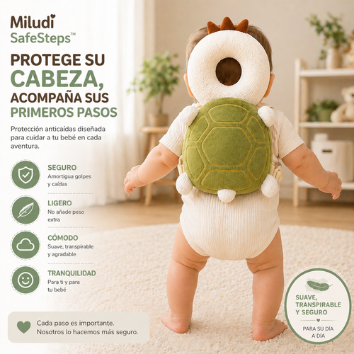 Miludi SafeSteps™ Protector Anticaídas para Bebés